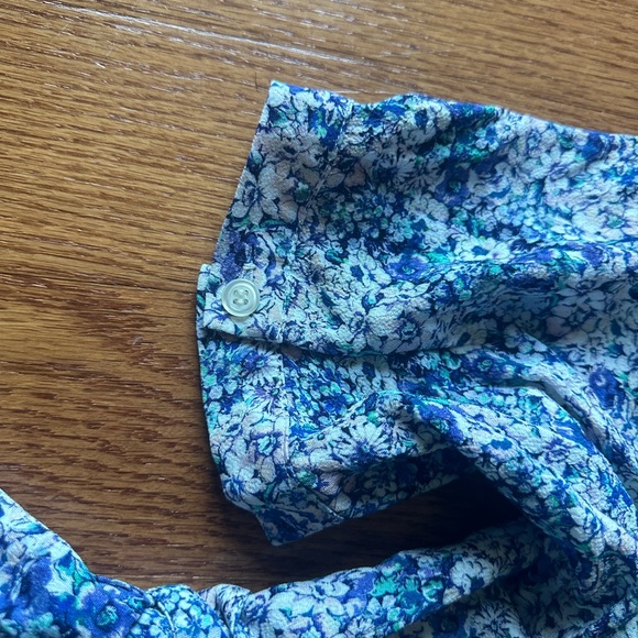 ROUJE sz36/US4 NWOT Eleonore Blouse slight puffed sleeves - Picture 6 of 12